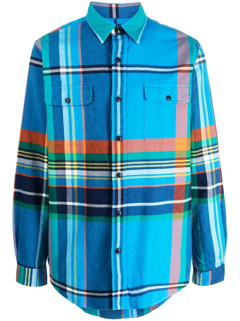

Polo Ralph Lauren plaid-check print shirt - Blue