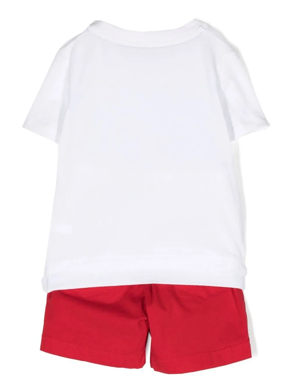 Lapin House Shorts en shirt met print - Wit