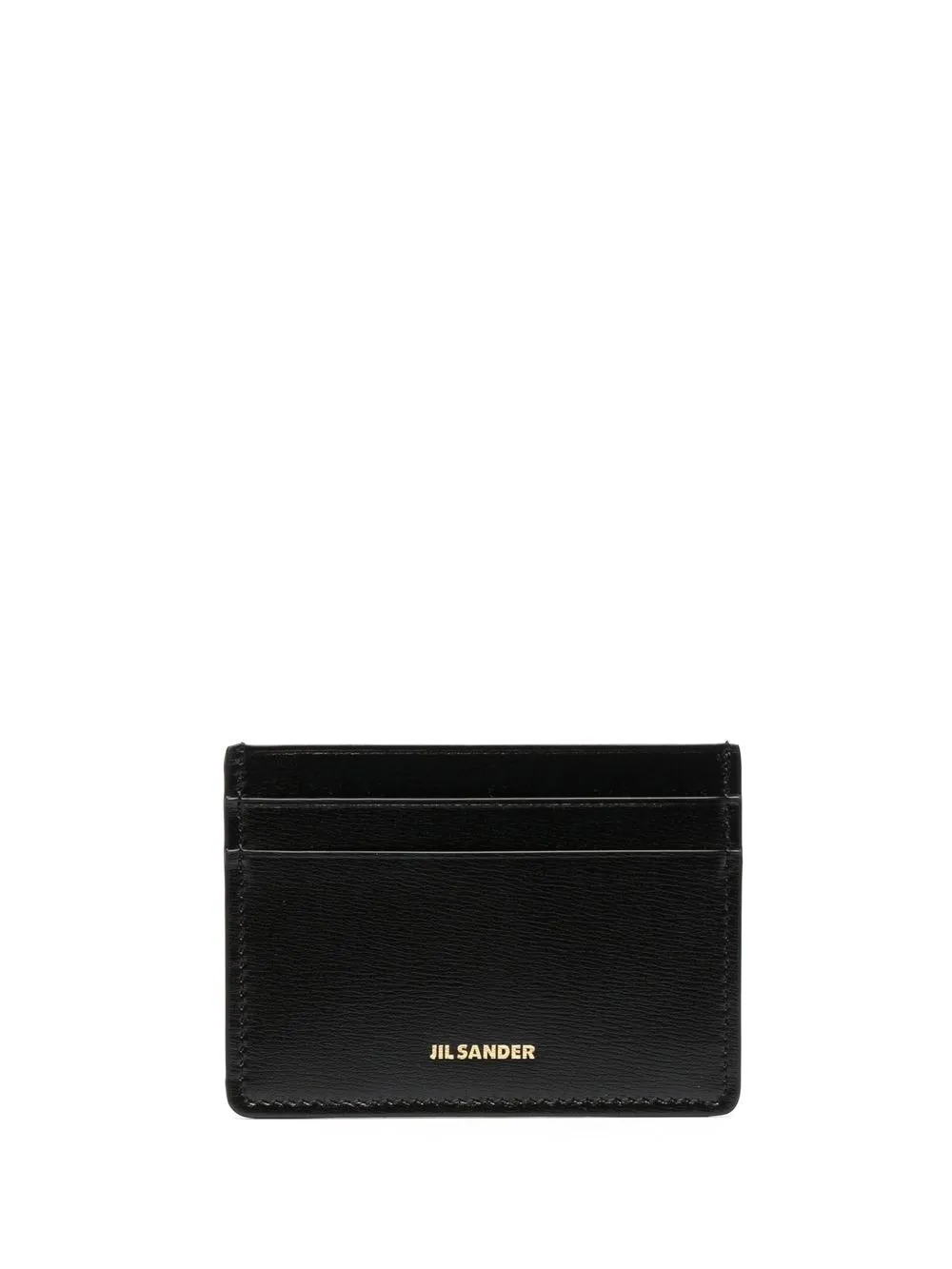 

Jil Sander logo-print detail card holder - Black