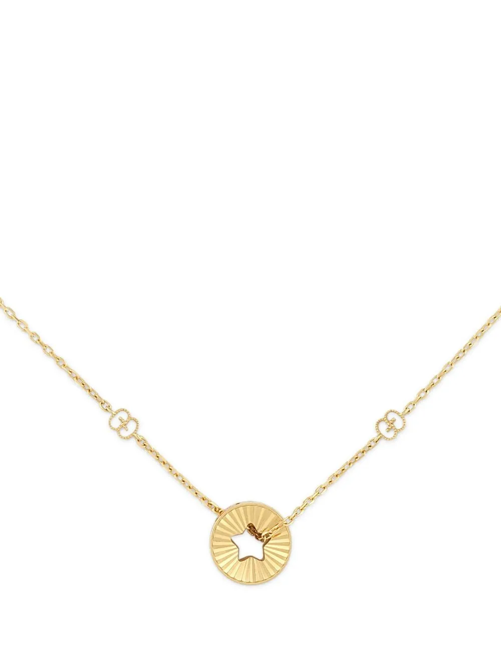 

Gucci cuello Icon Star en oro amarillo de 18kt - Dorado