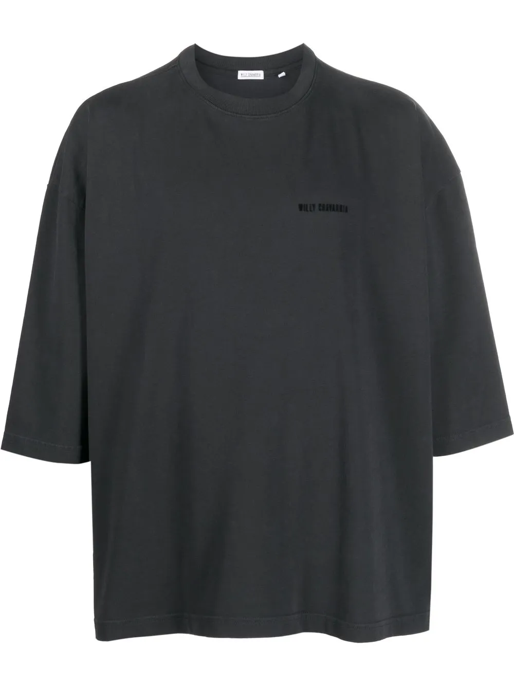 

Willy Chavarria logo-print short-sleeve T-shirt - Black
