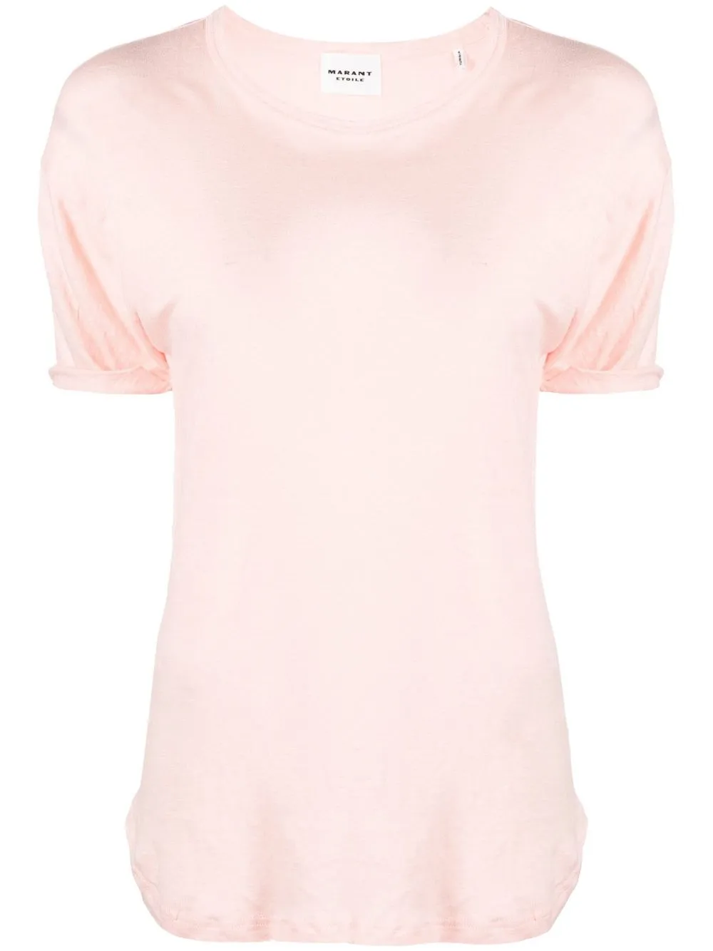 

Isabel Marant Étoile round-neck linen T-shirt - Orange