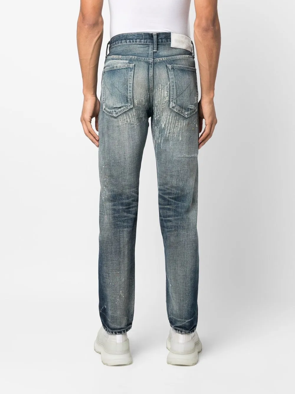 Scratch Savage denim jeans