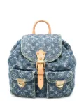 Louis Vuitton Pre-Owned 2003 monogram denim backpack - Blue