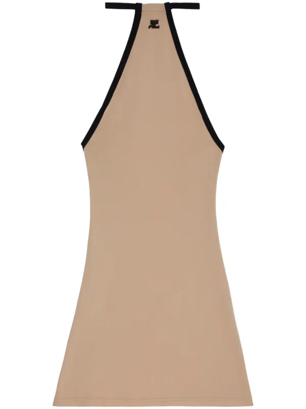 Kayferli Abito estivo da donna, colore estivo, mini stampa, linea ad A