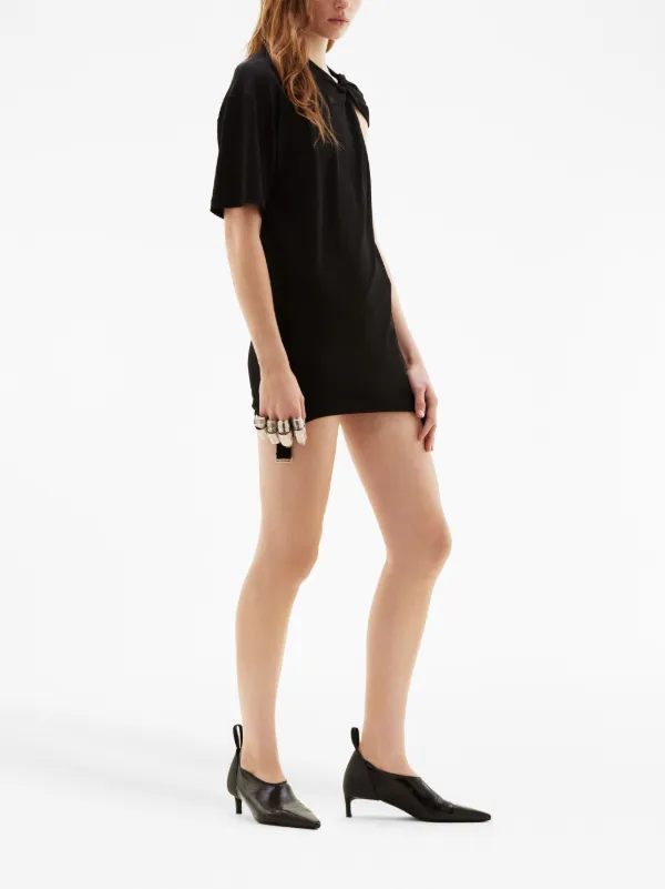 【関税込み】Courreges ミニドレス Courrèges ミニドレス | ブラック | FARFETCH JP