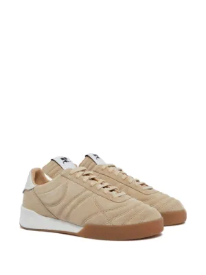 【courreges】CLUB 02 LEATHER SNEAKERS Courrèges Club 02 leather low-top sneakers Courreges