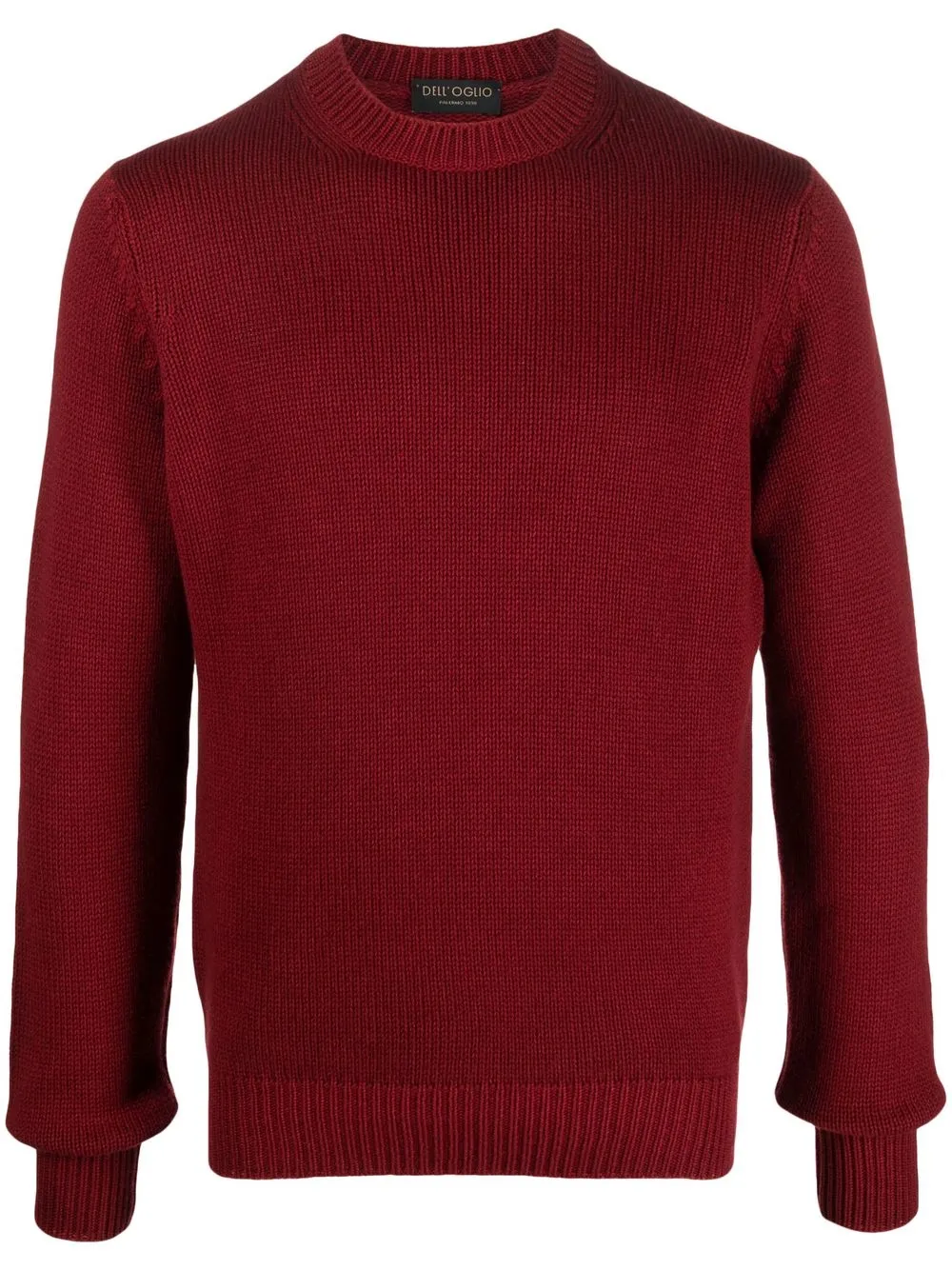 

Dell'oglio round-neck knit jumper - Red