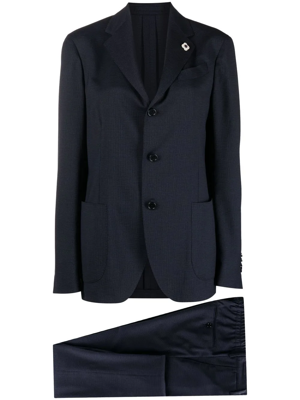 

Lardini single breasted suit - Blue