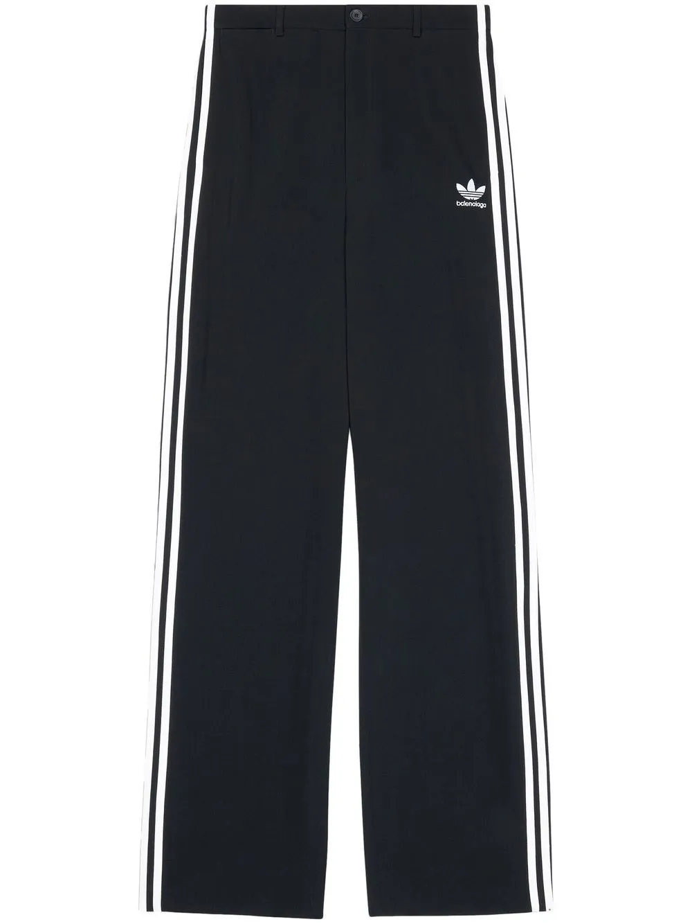 BALENCIAGA X ADIDAS WIDE-LEG TROUSERS