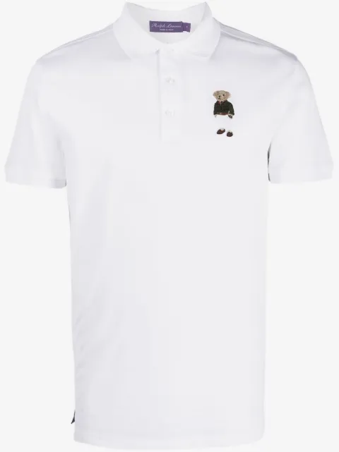 Ralph Lauren Purple Label polo à motif Polo Bear