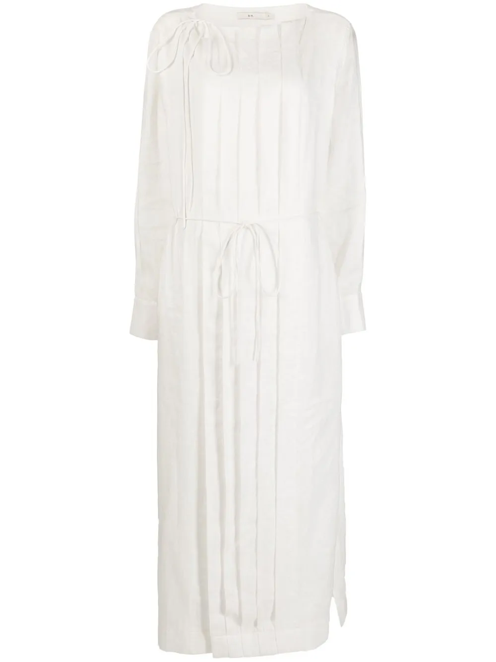 

SIR. Amar pleated maxi dress - White