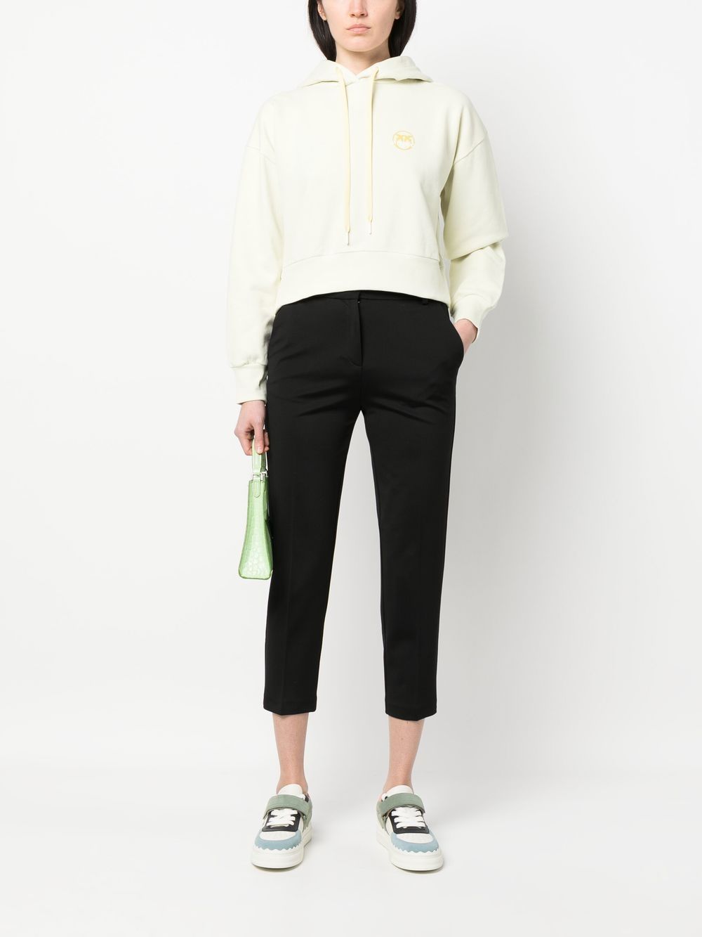 Image 2 of PINKO cropped tailored trousers