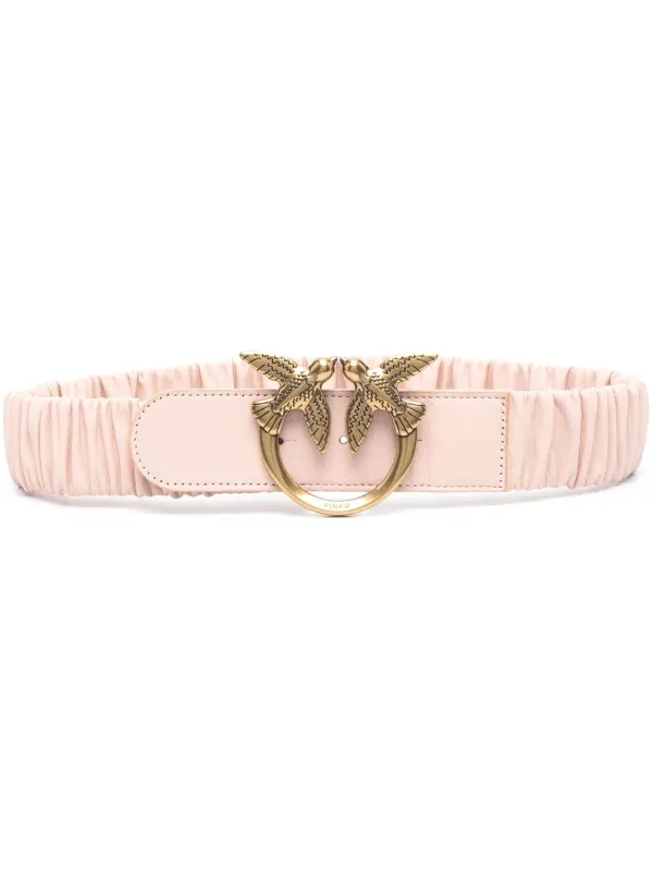 Pinko Leather Belt With Love Birds Detail PINKO - Love Birds Belt - 100120 A31J/ZL2Q main image 4