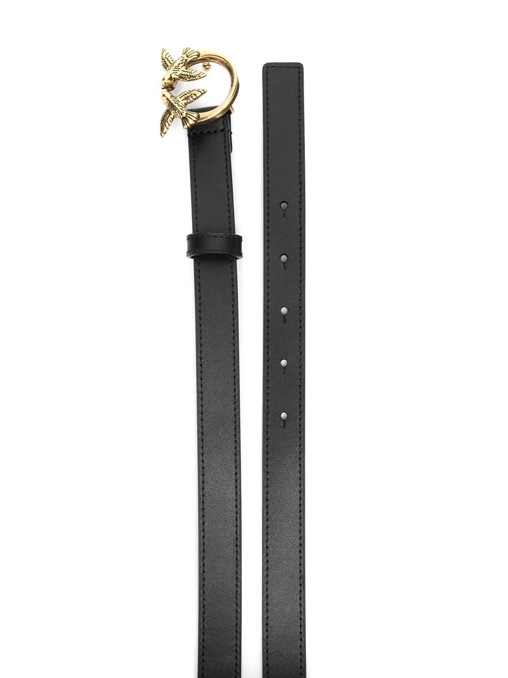 PINKO Love Bird Leather Belt - Farfetch