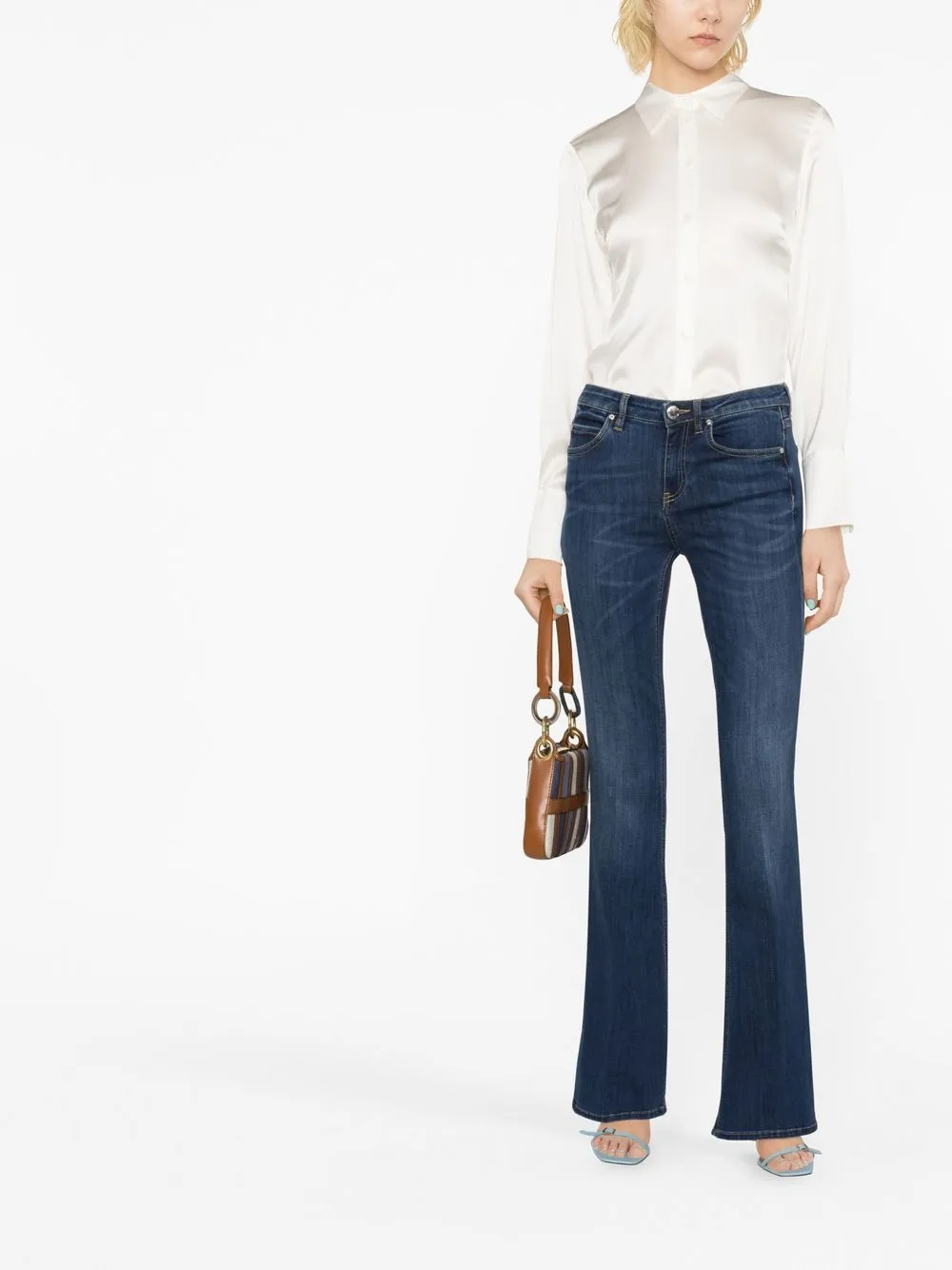 PINKO Stretch blouse - Wit