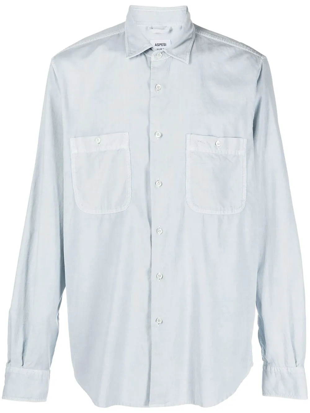 

ASPESI chest patch-pocket shirt - Blue