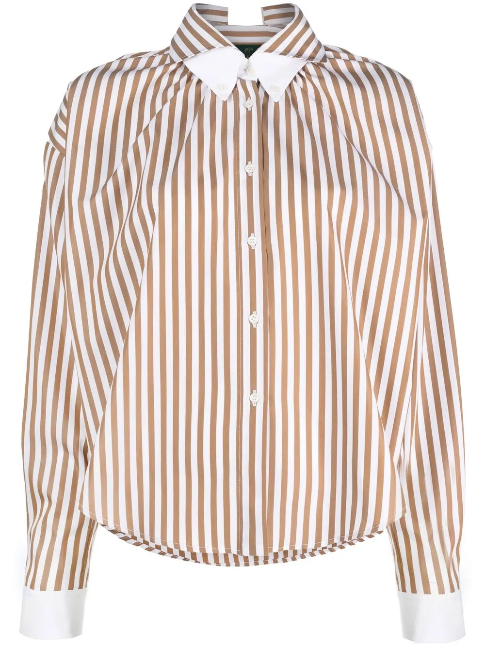 

Jejia button-down striped shirt - White