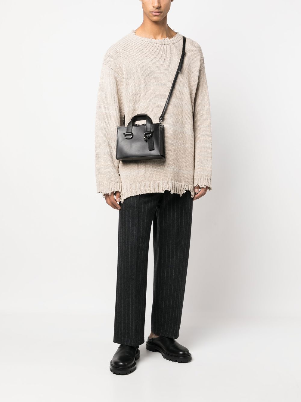 Discord Yohji Yamamoto Discord Mini side-zip Shoulder Bag - Farfetch