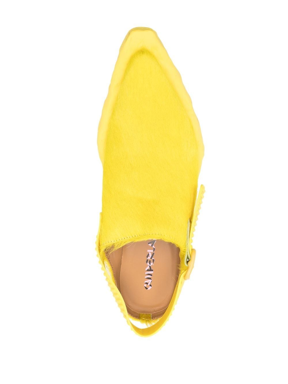 Shop Camperlab Venga Backless Western-style Boots In Yellow