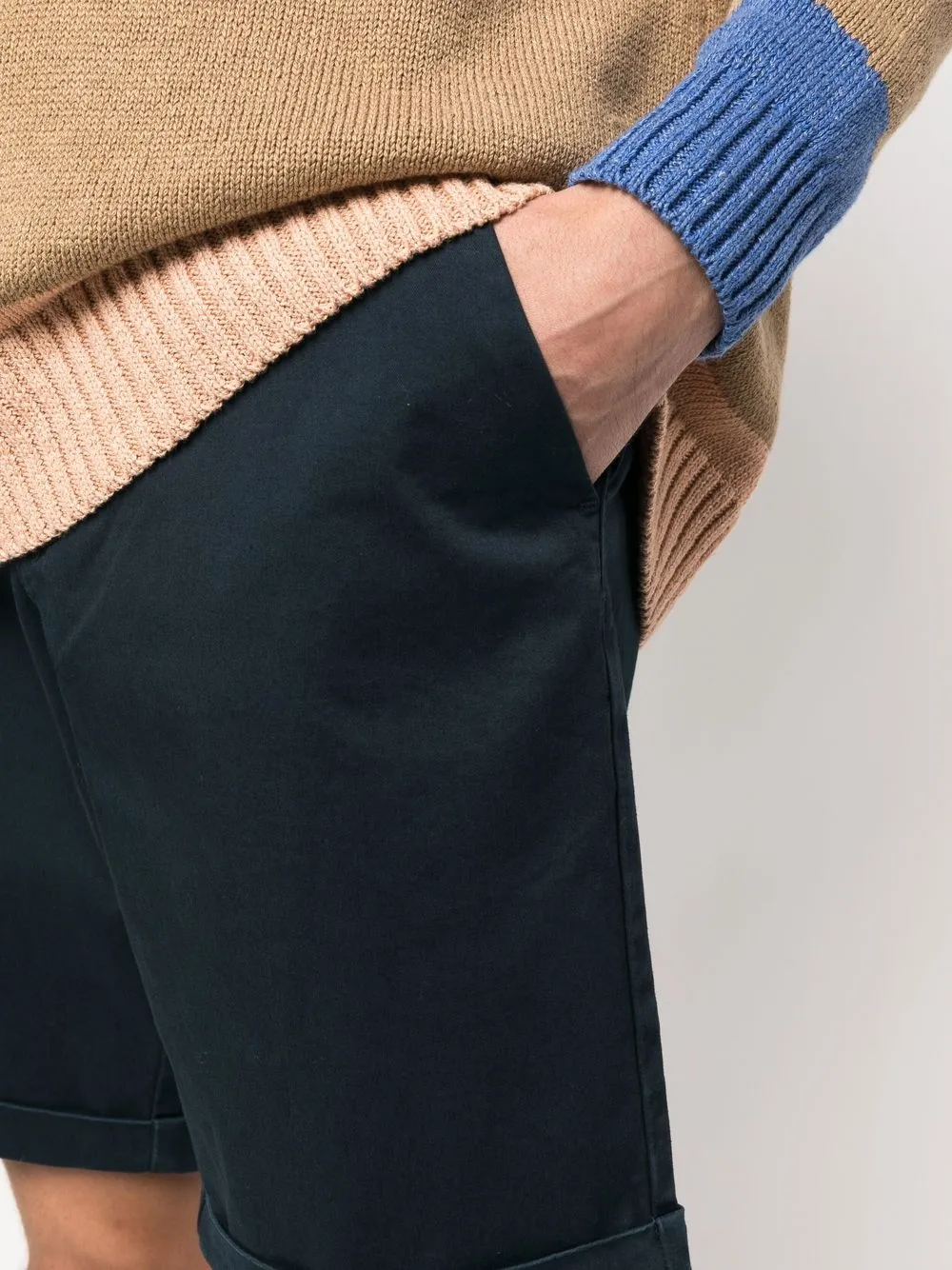 SUN 68 COTTON CHINO SHORTS
