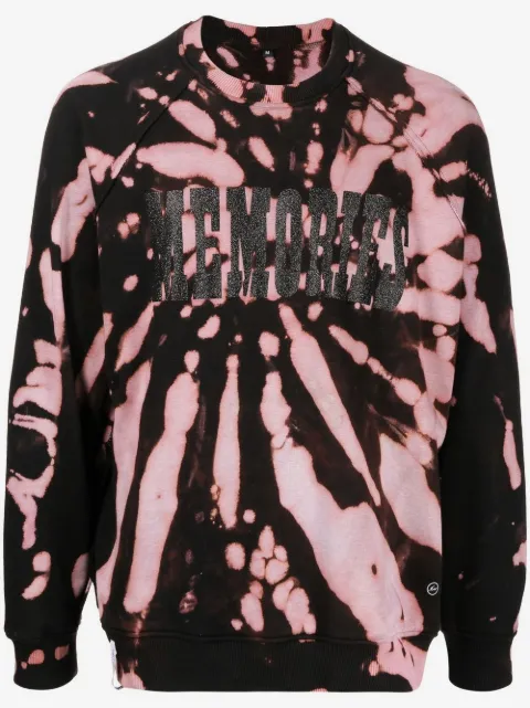 Stain Shade x Hiroshi Fujiwara sweatshirt med bleget effekt