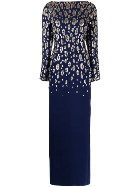 Jenny Packham Oxalis sequin-embellished dress