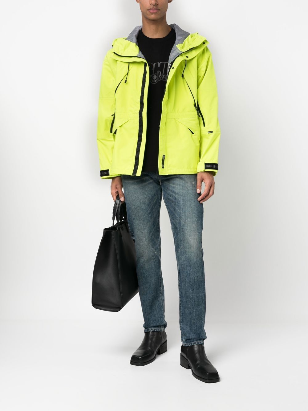 Yellow Nylon Jacket