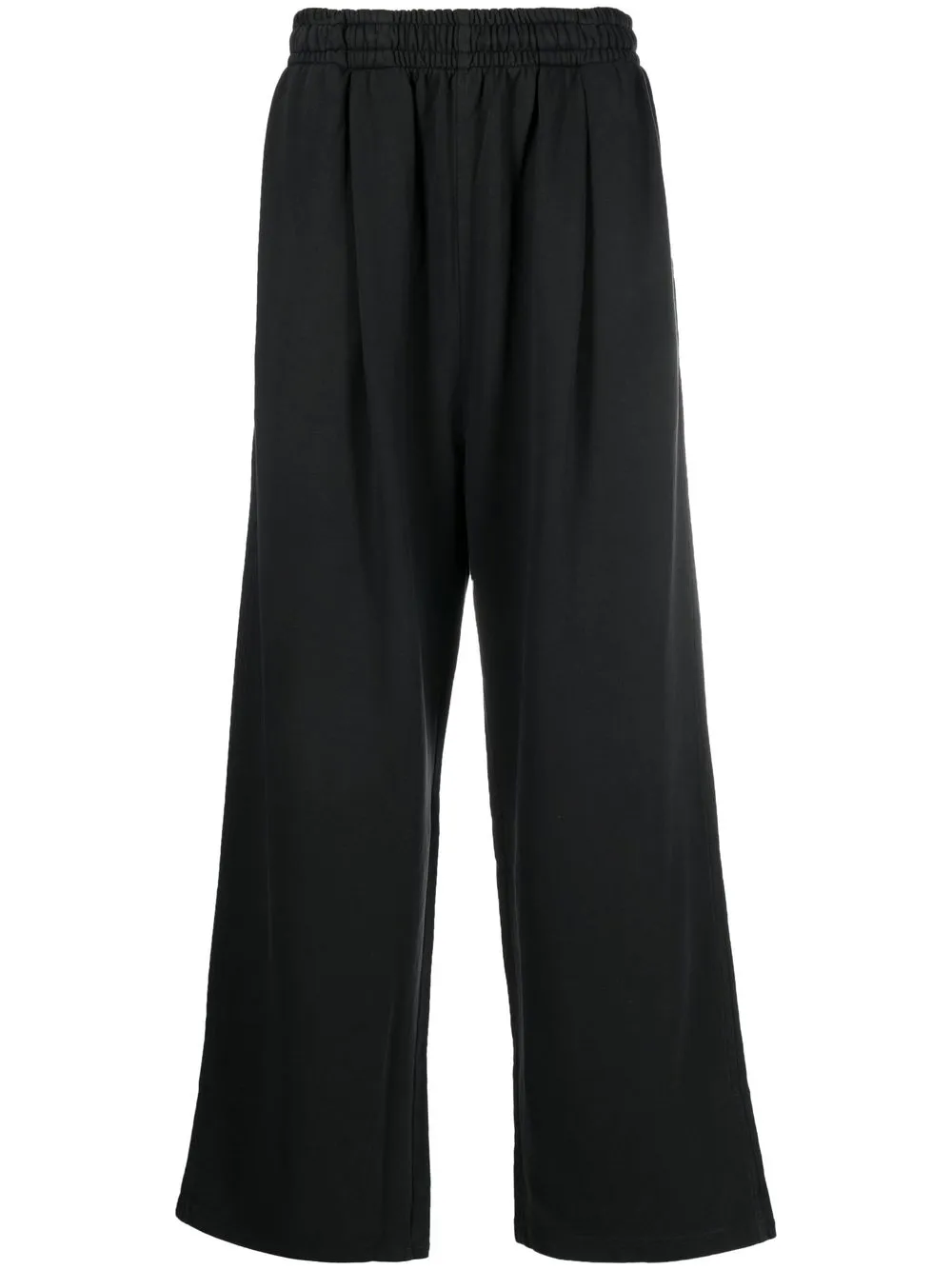 

Willy Chavarria wide-leg cotton pants - Black