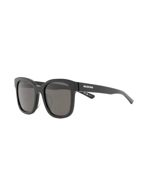 正規品　BALENCIAGA スクエアフレームサングラス ブラック Balenciaga Eyewear スクエアフレーム サングラス | ブラック