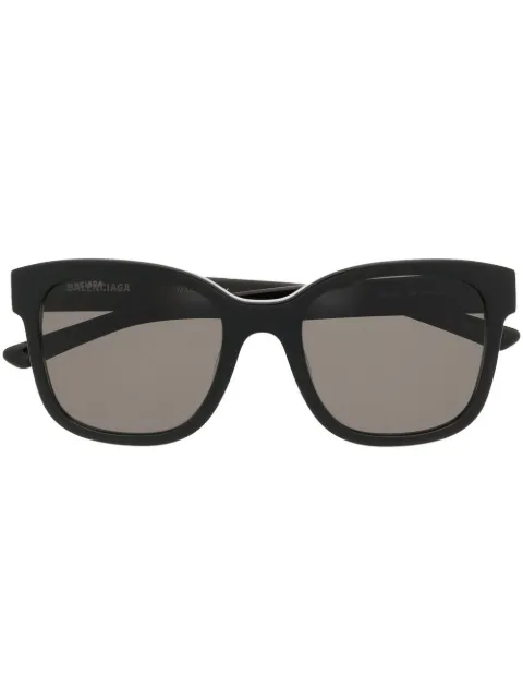 Balenciaga Eyewear نظارة شمس بإطار مربع وطبعة شعار الماركة