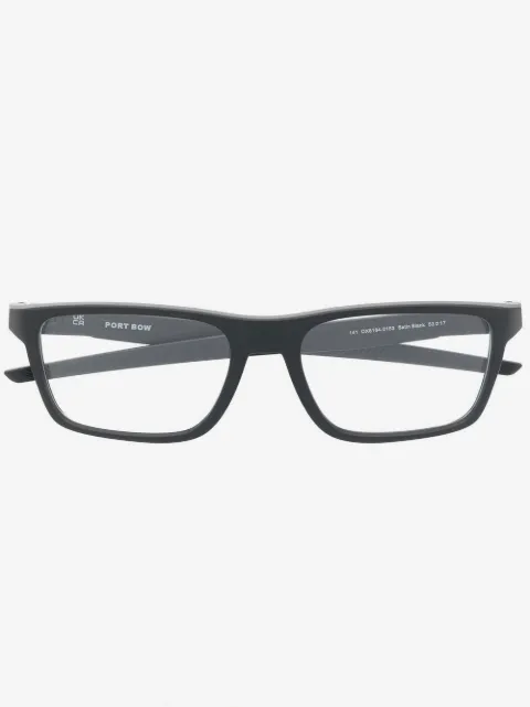 Oakley Port Bow rectangle-frame glasses