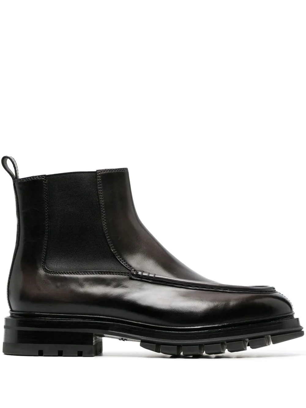 

Santoni leather Chelsea boots - Brown