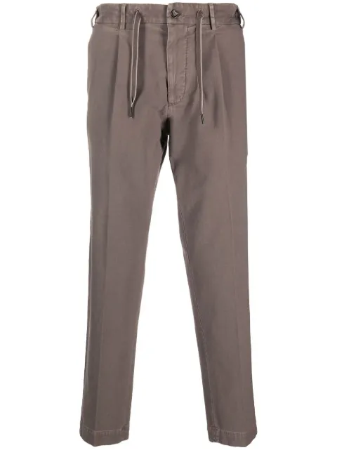 Dell'oglio drawstring-waistband chino trousers