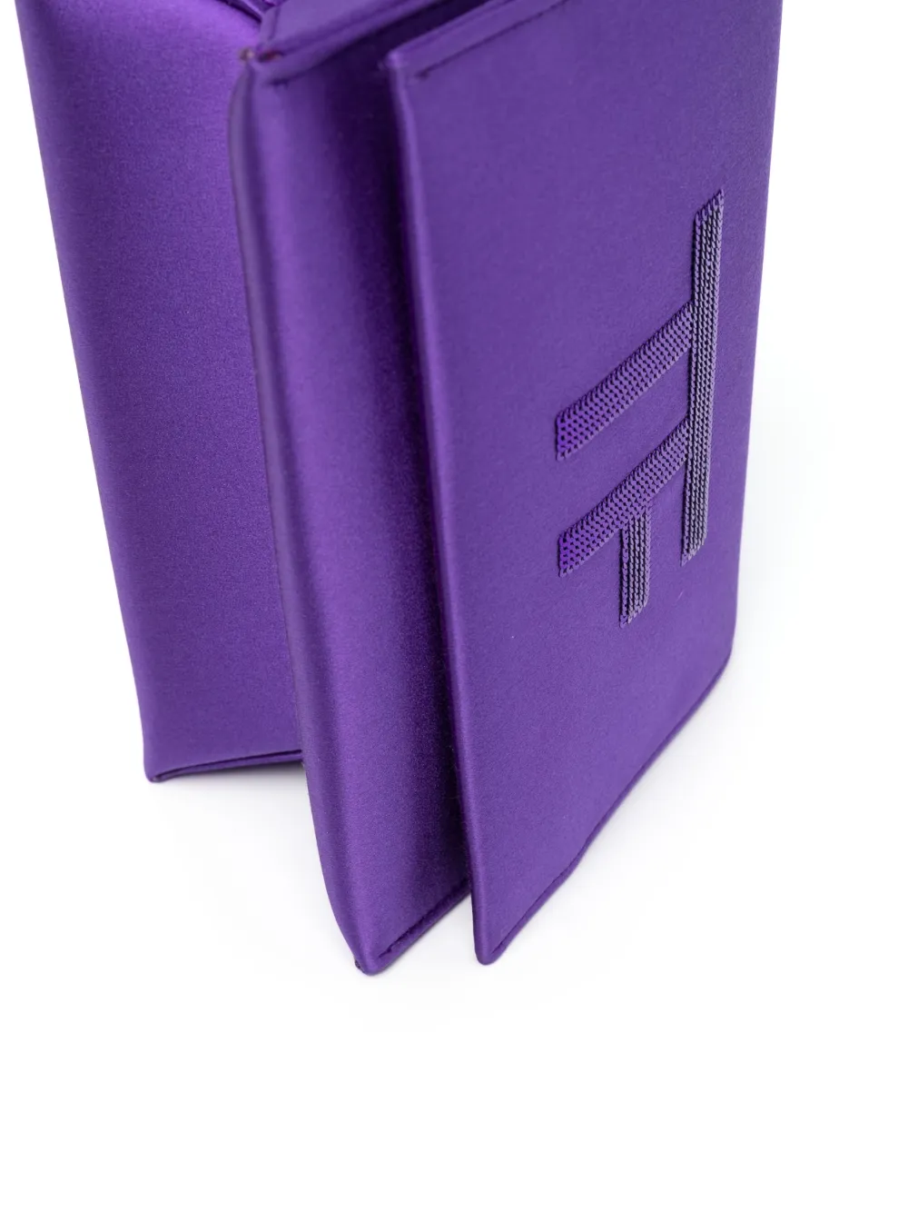 Tom Ford Disco Sequin-embellished Crossbody Bag In Purple