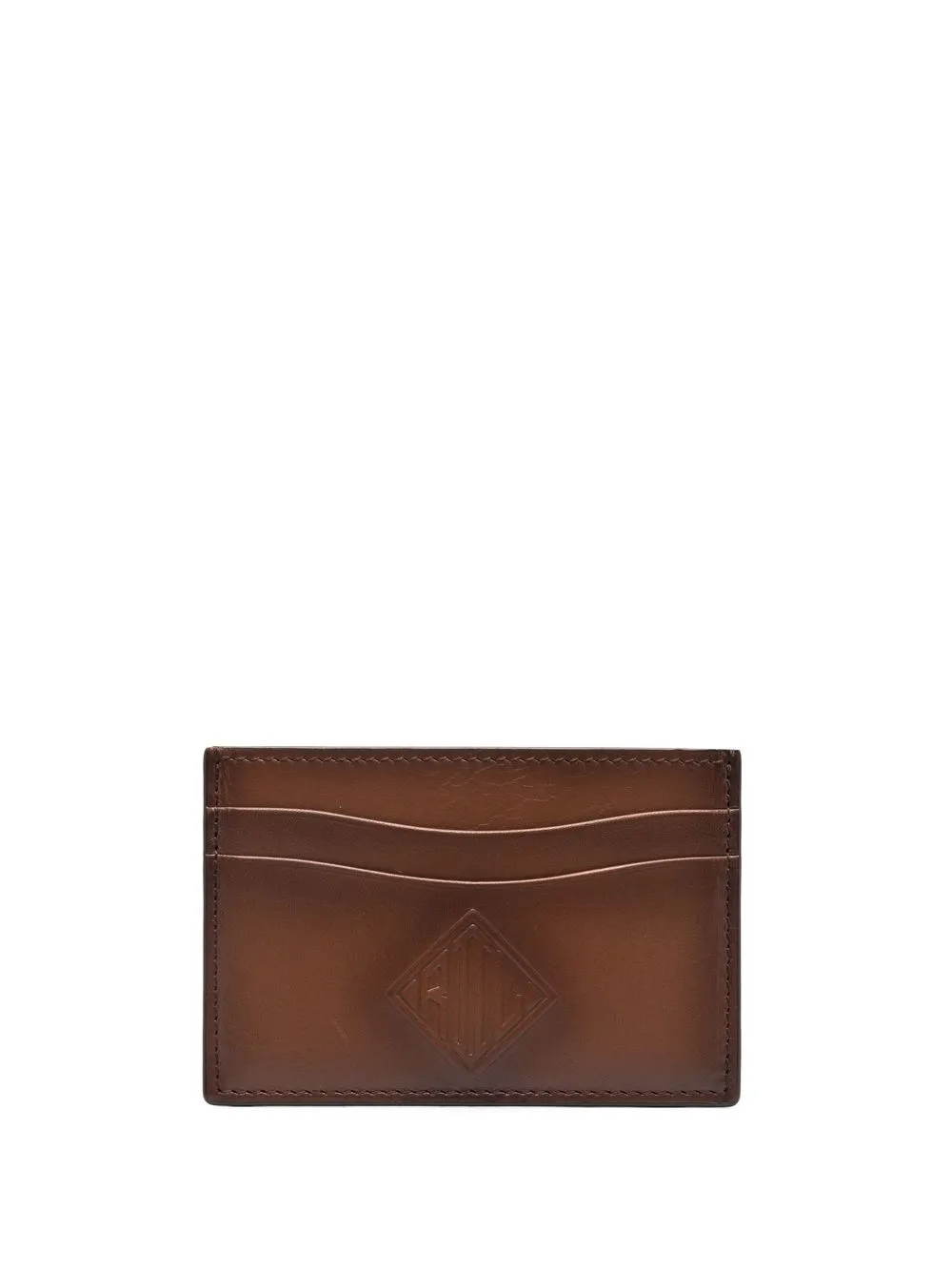 

Ralph Lauren Purple Label logo-embossed cardholder - Brown