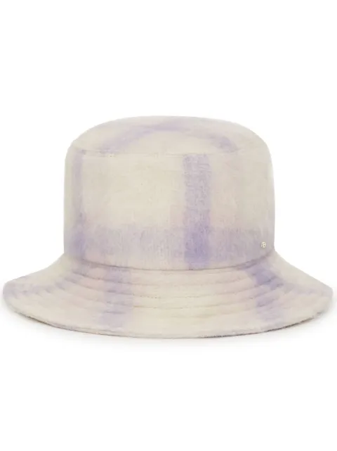 ANINE BING plaid bucket hat