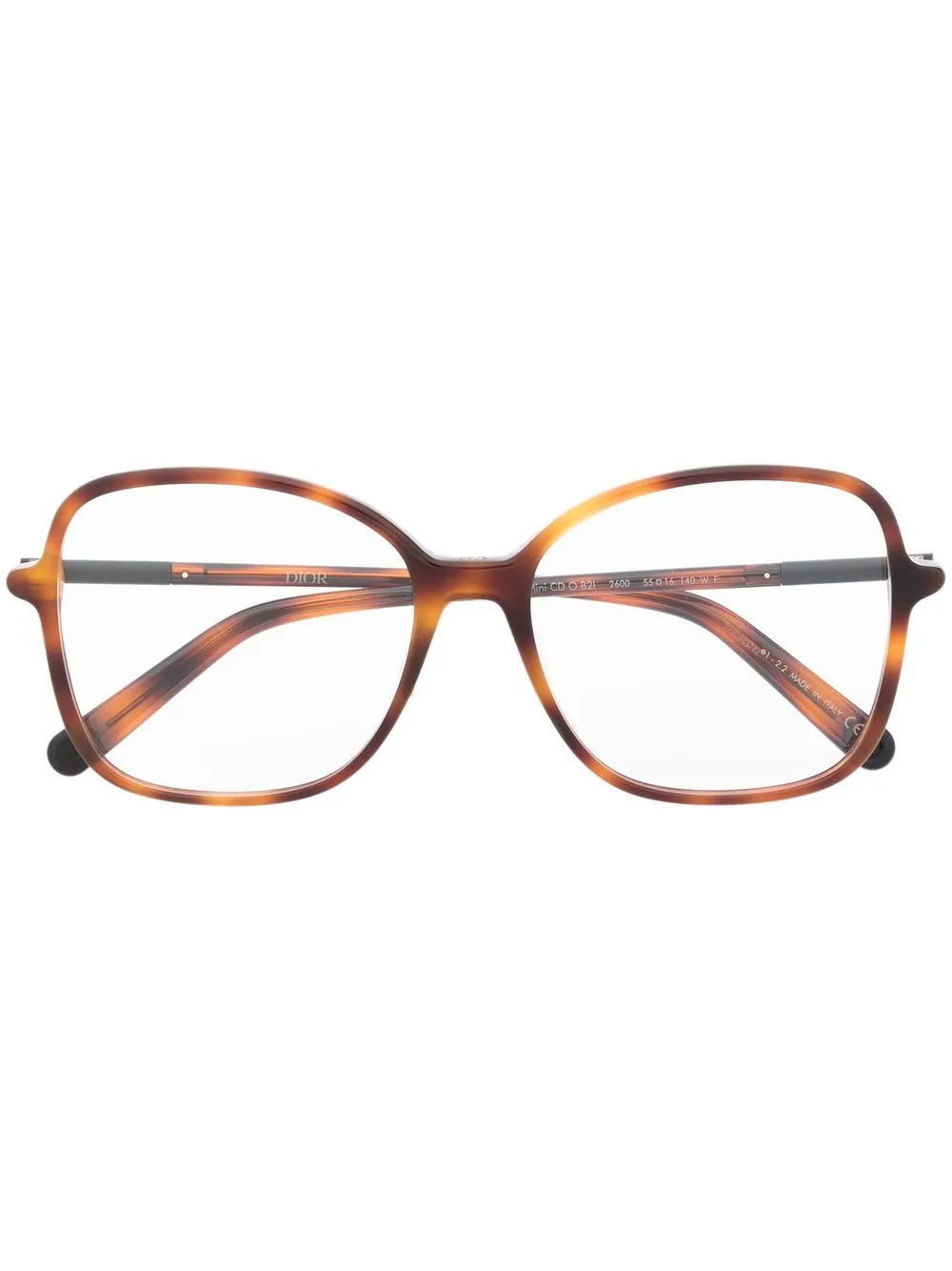 Dior Eyewear tortoiseshell-effect oversize glasses
