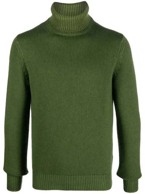 Dell'oglio suéter tejido con cuello vuelto
