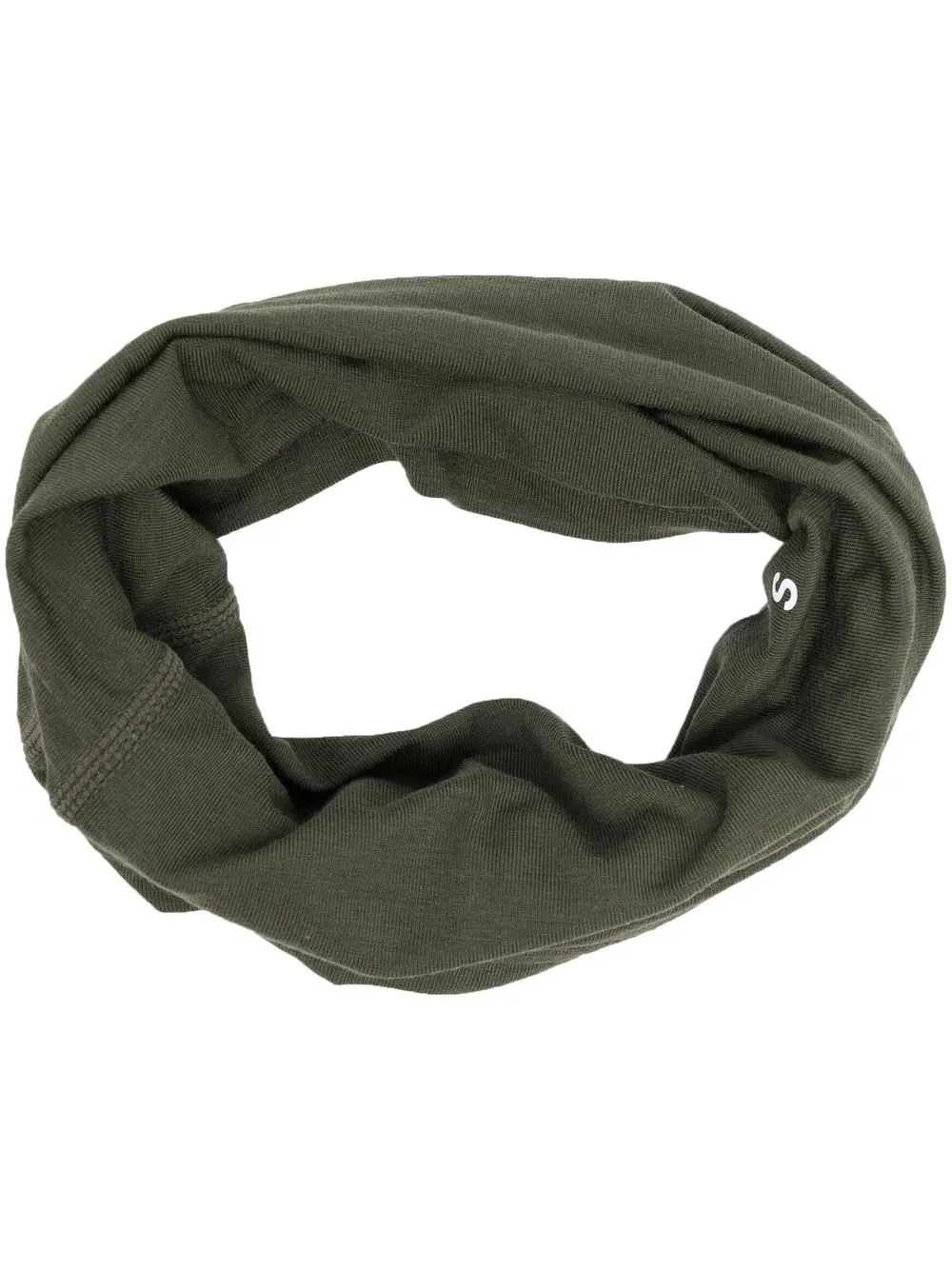 

Pas Normal Studios logo-print neck scarf - Green