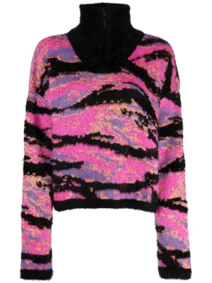 ERL tiger jacquard Jumper Farfetch