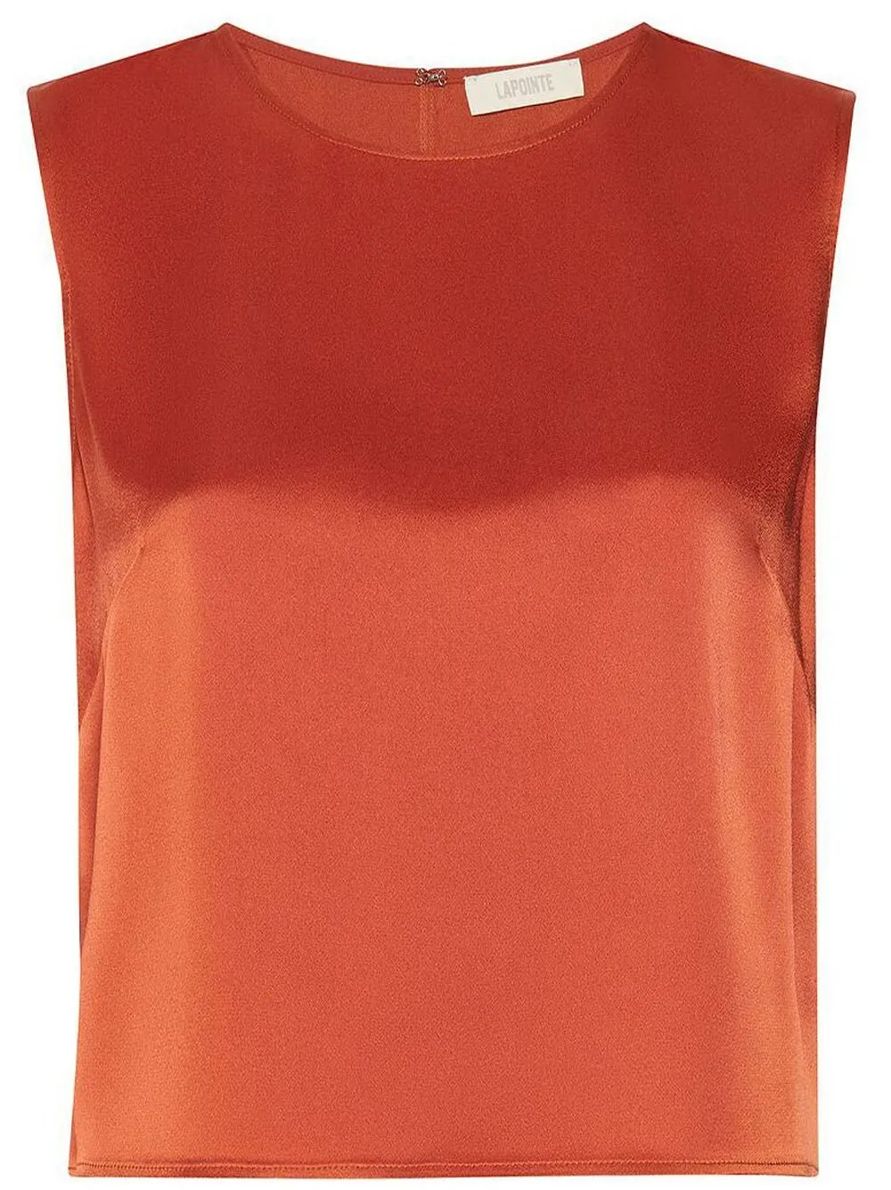 

LAPOINTE satin-finish sleveless top - Red