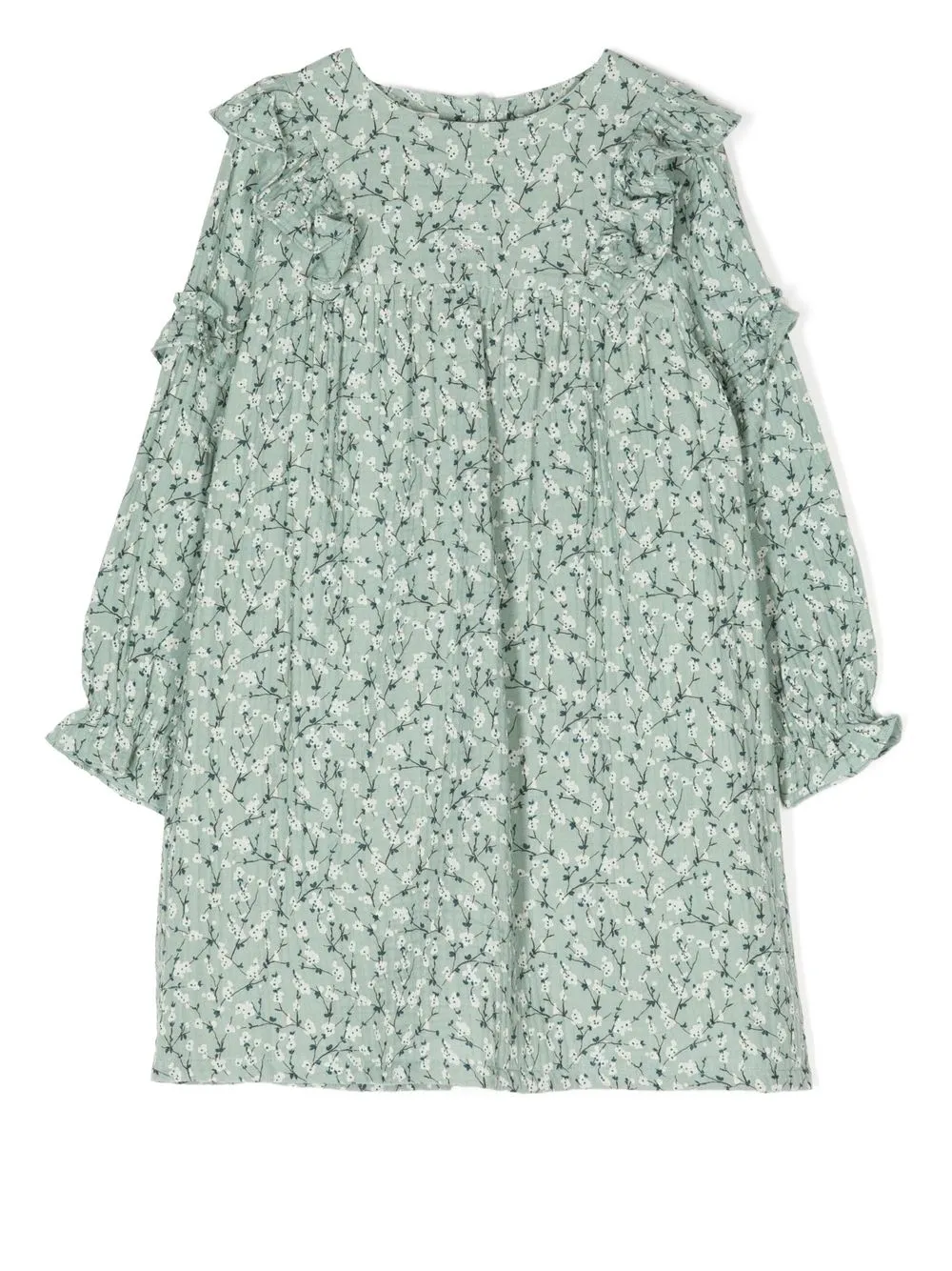 

NANOS floral-print midi dress - Green