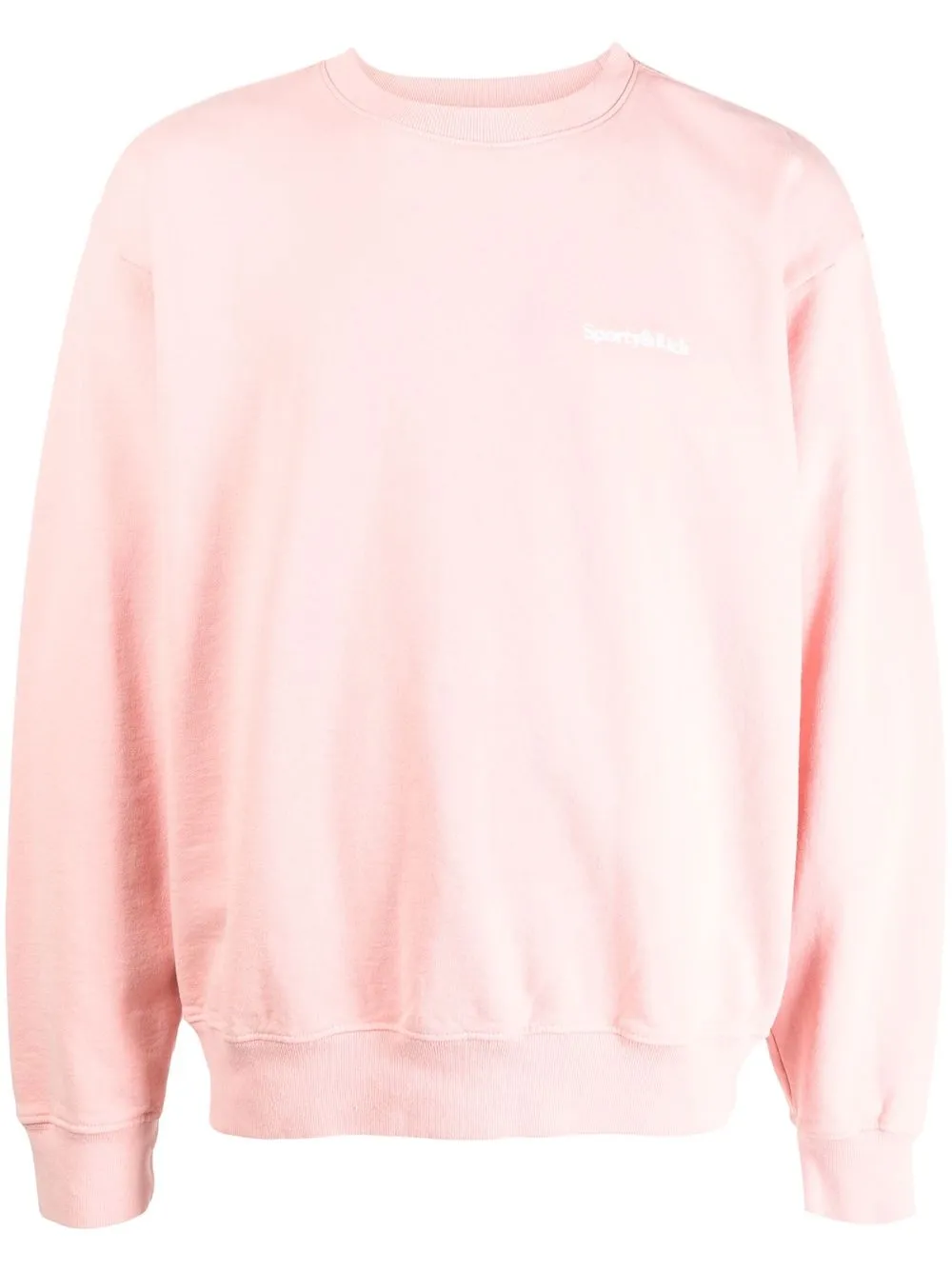 

Sporty & Rich logo-print sweatshirt - Pink