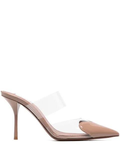 Alaïa Cœur 90mm pointed-toe mules