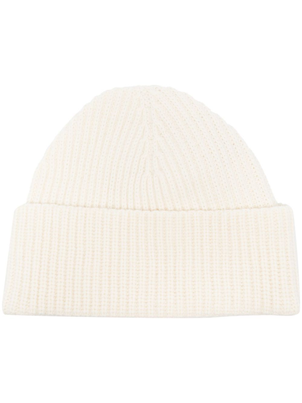 

Axel Arigato Signature ribbed-knit beanie - White