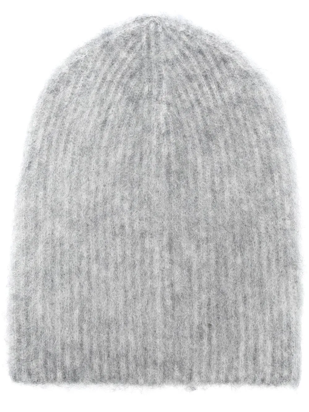 

Roberto Collina ribbed knitted beanie - Grey