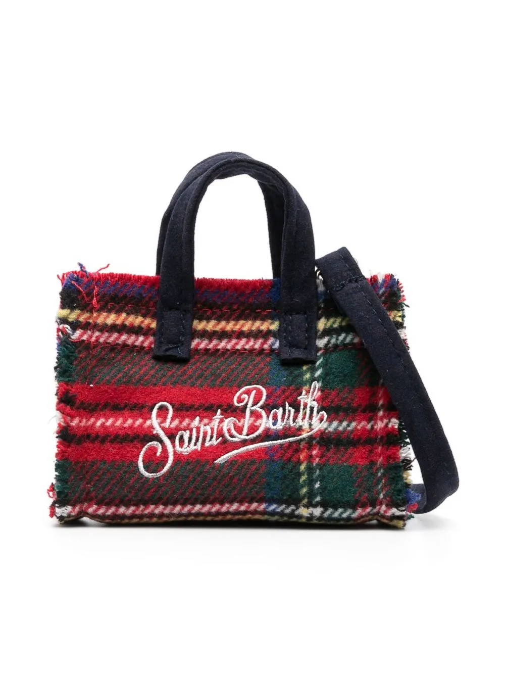 

MC2 Saint Barth Kids logo-embroidered shoulder bag