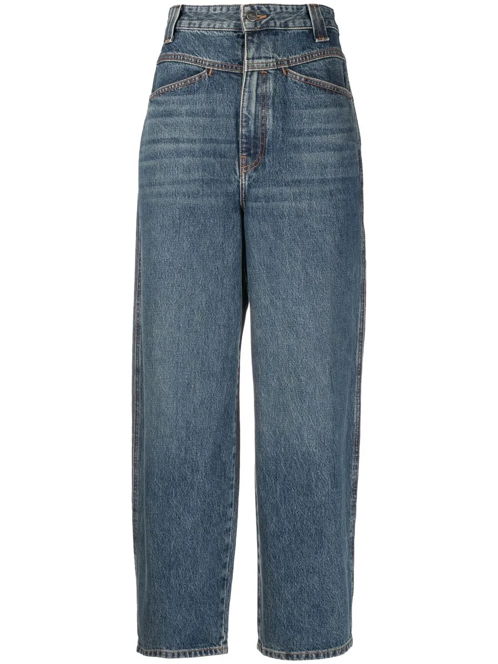 

KHAITE The Preen straight-leg jeans - Blue