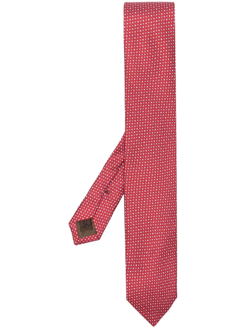 

Church's polka-dot silk tie - Red